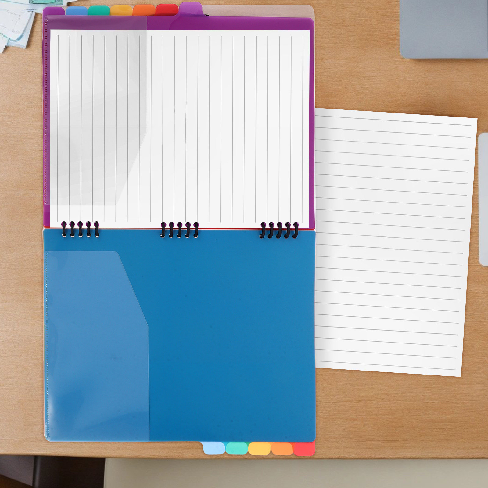 Tab Divider A4 - Organiseur de dossiers A4, diviseur de