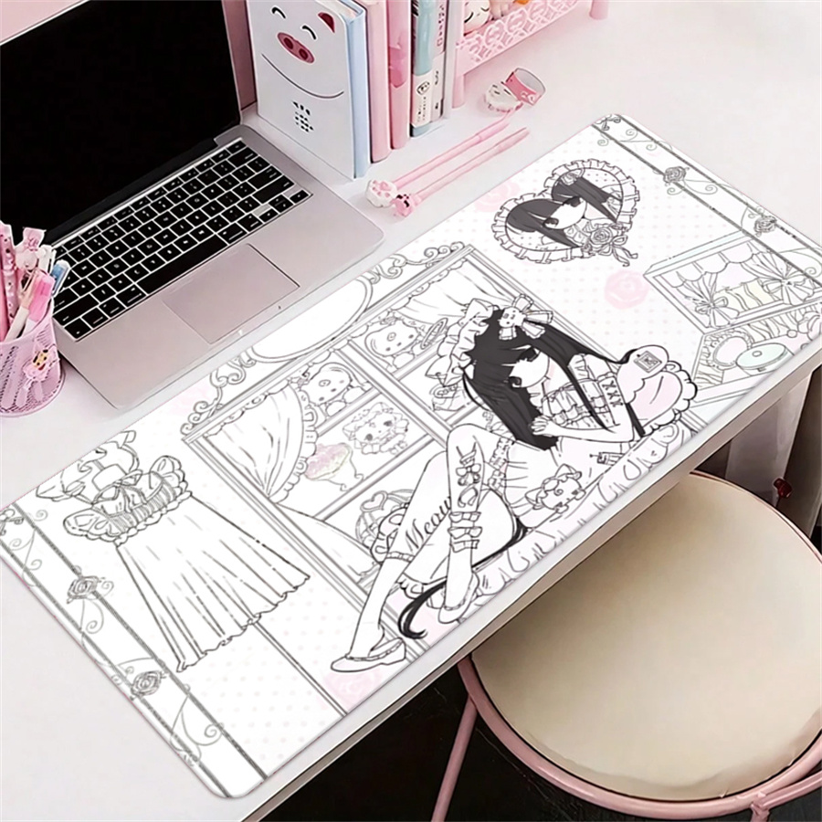 Leather Desk Pad - Tapis de souris en cuir esthétique
