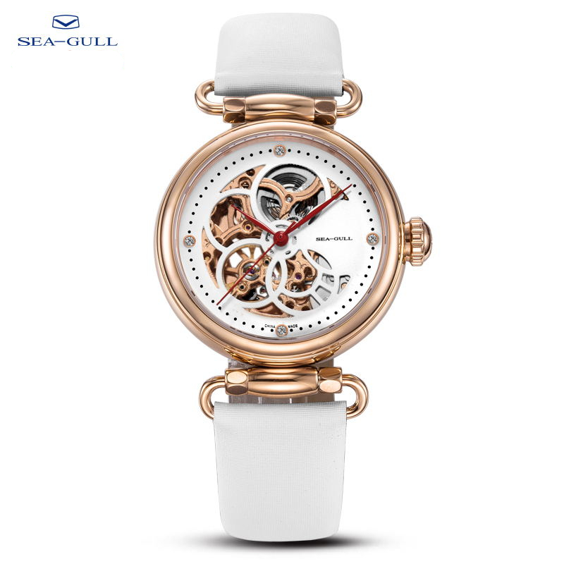 Paper Weight Crystal - Seagull – montre mécanique pour femmes,
