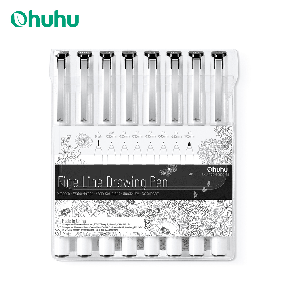 Correction Pen Fine - Ohuhu Micro stylo Fineliner stylos à