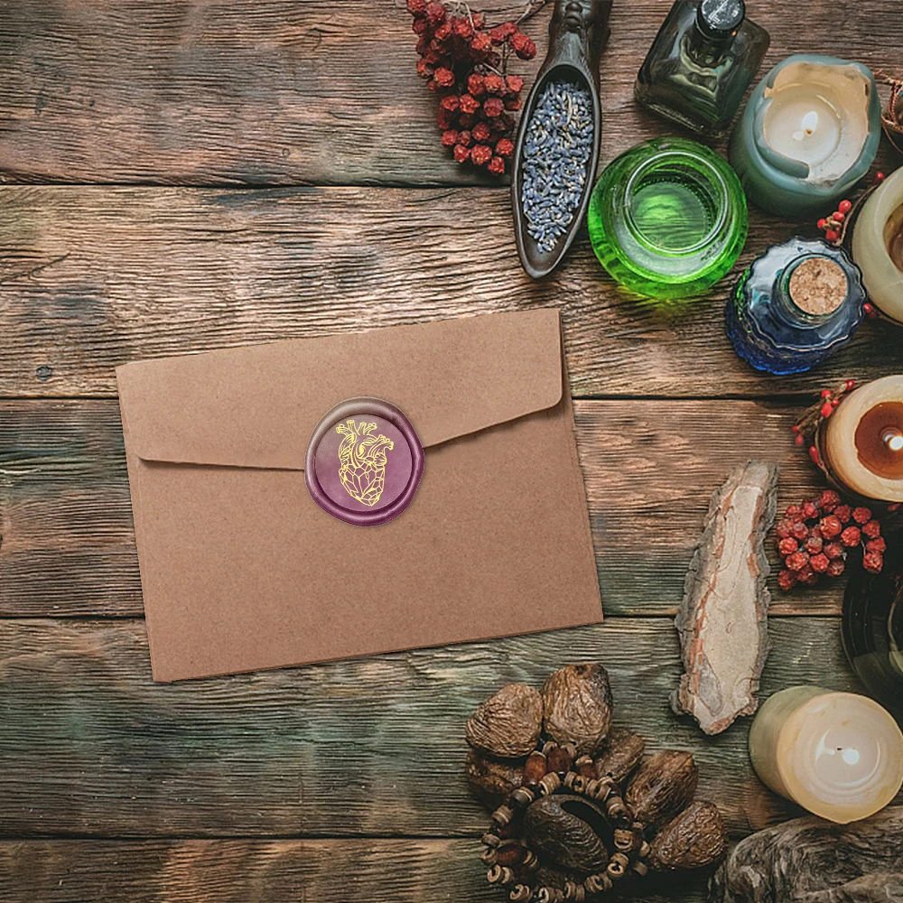 Wax Seal Stamp Set - Ensemble de tampons à sceau de