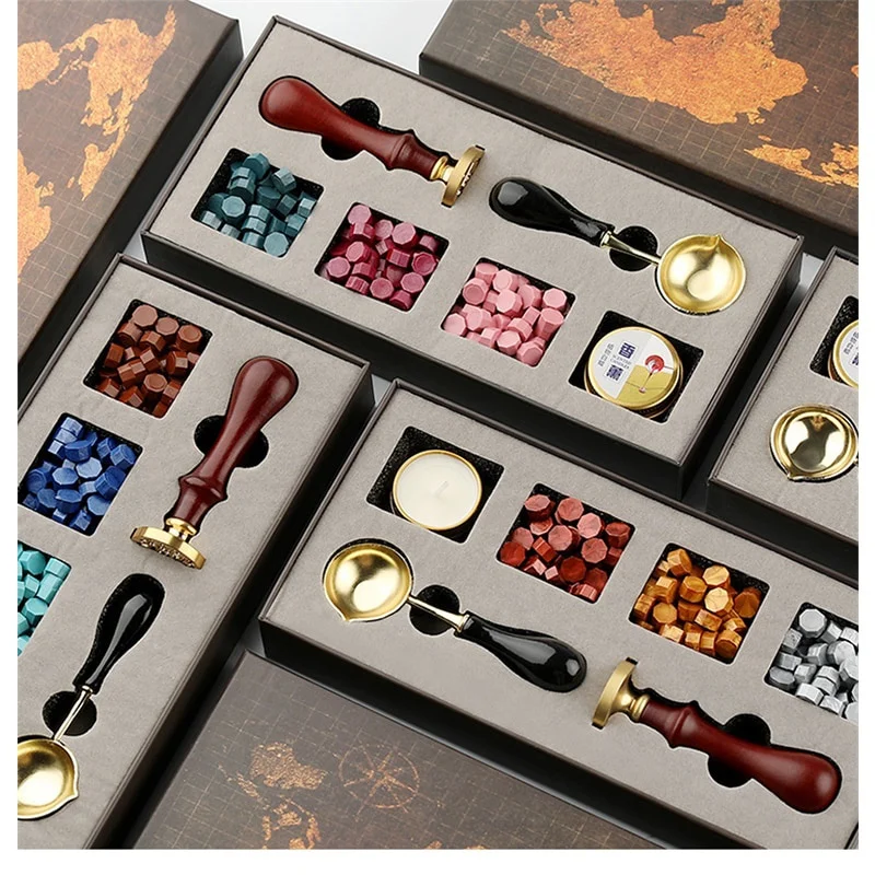 Kit de boîte de sceau d'averti - Wax Seal Stamp Set avis et prix