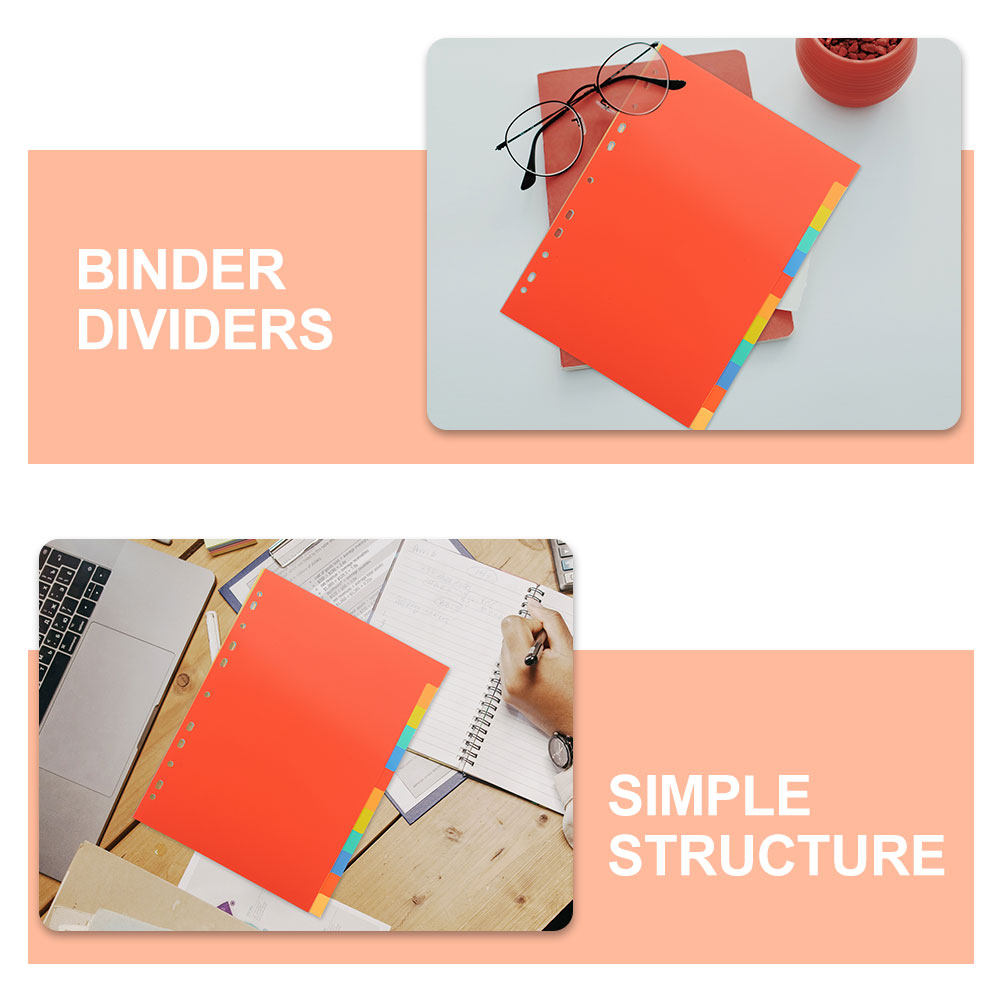 Intercalaires en PVC avec étiq - Tab Divider A4 avis et prix