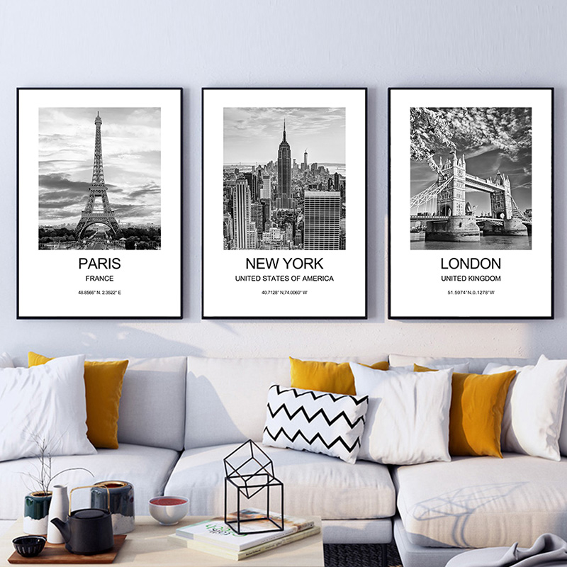 Affiche Murale de Ville de New - Ink Blotter Paper avis et prix