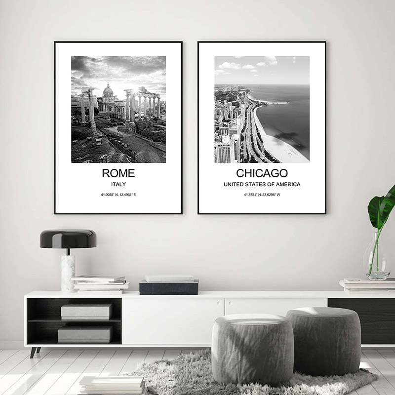 Affiche Murale de Ville de New - Ink Blotter Paper avis et prix